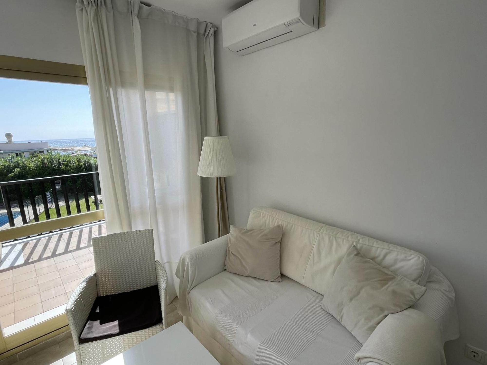 Estudio Primera Linea 50 Mtrs Playa. Fibra 600Mb Марбелья Экстерьер фото