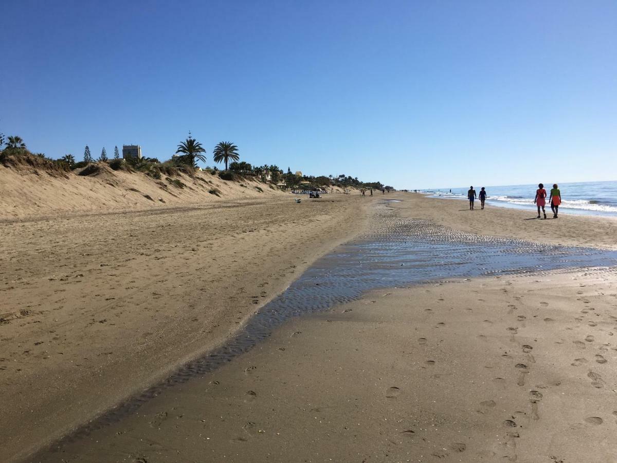 Estudio Primera Linea 50 Mtrs Playa. Fibra 600Mb Марбелья Экстерьер фото